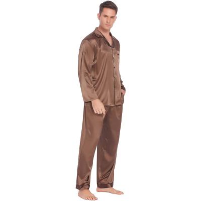 China Wholesale Customized QUICK DRY satin men's clothing long sleepwear/men's sleepwear for sale