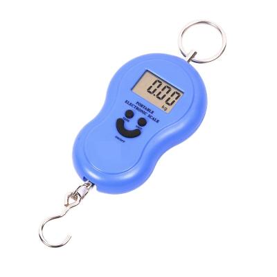 China ABS China Manufacturer New Lcd 50kg/10g Digital Travel Electronic Luggage Weight Hook Hanging Scale for sale