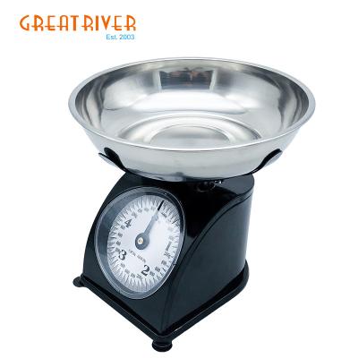 China Big Weight Food River Small Dial Mechanical Spring Scale 1kg 2kg 3kg 5kg Factory Supply High Quality With Good Price for sale