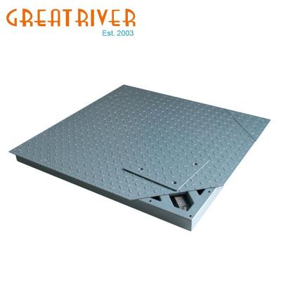 China Weight Function New 2020 Model 3 Ton Floor Used Livestock Scales With Competitive Price for sale