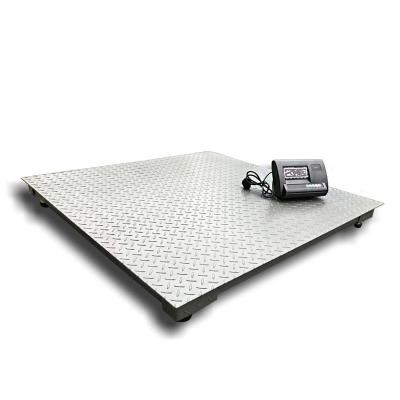 China 0.5Kg 2000kg Electronic Luggage Weighing Platform Floor Measures Stainless Steel OEM 3 Years Supply BIG Carton Refillable Box River for sale