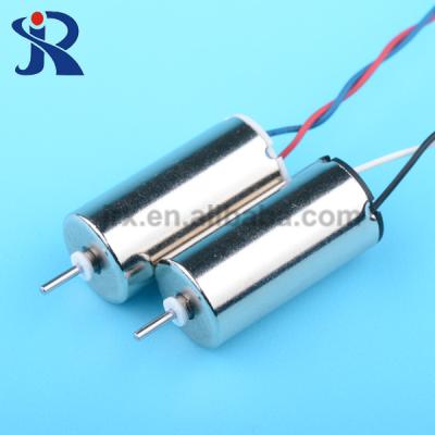 China DC 3.7v diameter 10mm x 20mm CW&CCW coreless motor 20mm totally enclosed for mini drone, quadcopter motor JMM-1605 for sale