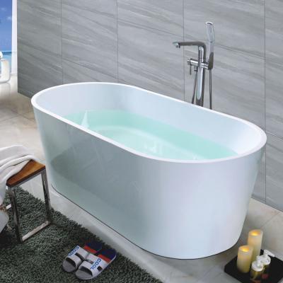 China Modern European Style One Person Acrylic Oval Dipping Tub Freestanding Tub for sale