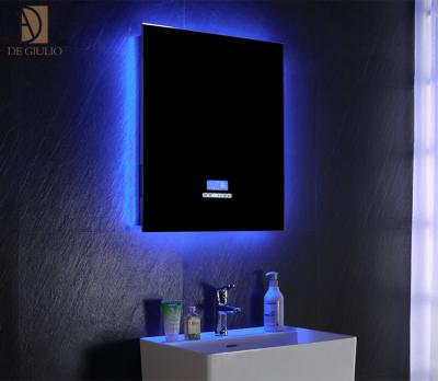 China Led Mirror 60*70*5.5cm Decorative Frameless Bathroom Mirror Touch Light With Led Mirror for sale