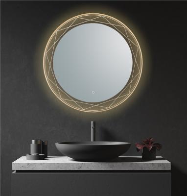 China Bright Home Bathroom LED Mirror Decoration LED Smart Backlit Mirror for sale