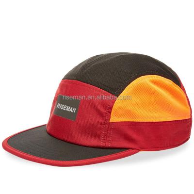 China breathable & Wholesale Custom Waterproof Mens Womens Sports Baseball Cap 5/7/8 Panel Night Running Quick Dry Hat for sale