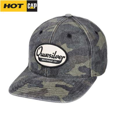 China COMMON Wholesale Custom 6 Panel Camouflage Cotton Baseball Cap Men Women Sports Hat With Embroidery Patch for sale