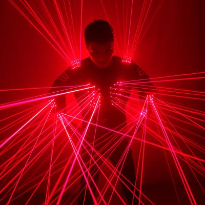 China Red Laser Costume Laser Vest LED Clothes Luminous Suits, 650nm Laser Man Suits For Nightclub Performers for sale