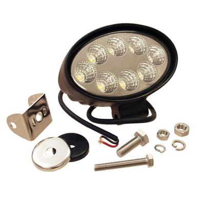 China Agriculture Farm Oval Led Work Lights 10-30V 24W Flood Beam For Kubota Tractors: M5140, M6040, M6060, M7040, M7060, M8540, M9540+ Oval for sale