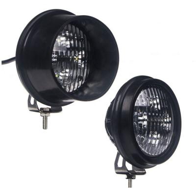 China Trapeze Beam Round 40W Led Work Lights With Bezels For Massery Ferguson Tractors 2640,2675,2705,2745,2775,2805,3505,3525,3545+ Round for sale