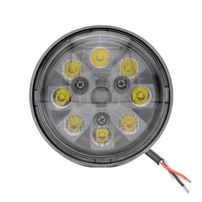 China Par36 24W Led High Beam To Replace Rear Fender Or Hood Work Light For Massey Ferguson 2640, 2675, 2705, 2745, 2775, 2805, 3505+ Round for sale