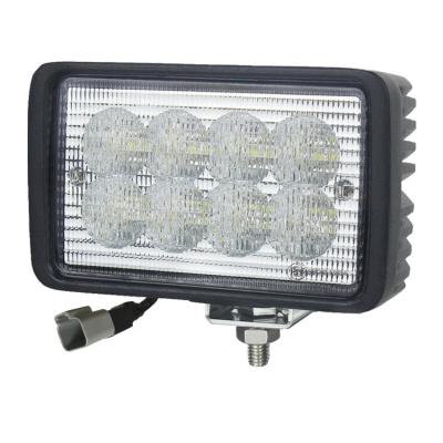 China 12V 24V 6x4 40W Flood Driver-Beam Tractor Work Lights For Steiger 9300 Series: 9310, 9330, 9350, 9370, 9380, 9390+ Rectangular for sale