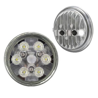 China PAR36 LED Landing Spotlight Aircraft 12V/24V 6 LED 18W Led Work Lights Landscape Front Headlights For Tractor Lights Round for sale