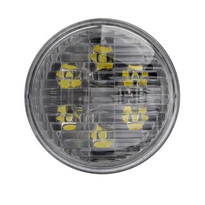 China Par36 18w LED work lights cross lens flood beam for JD tractor led light GE4411, GE4505, GE4509 round for sale