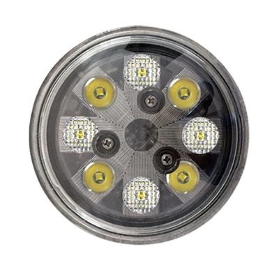 China Hi/Lo Par36 24W 8Leds PAR36 GE 4411 GE 4509 24V Led Beam 12V - 24V Sealed Beam For Tractor/Landscape/Taxi/Landing Work Lights Round for sale