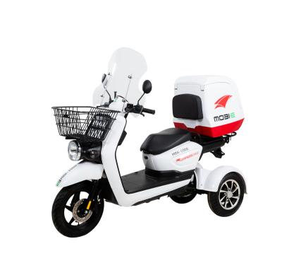 China Passenger three wheel electric scooter for sale high quality adult tricycle with lithium battery max speed 45KM/HR for sale