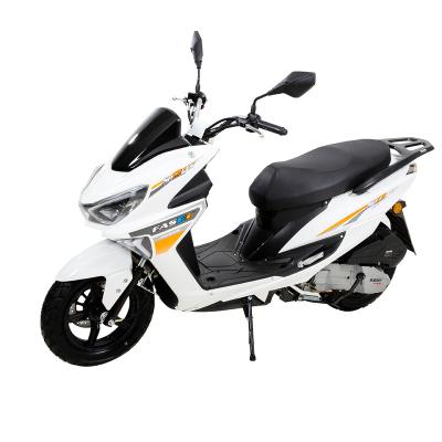 China Front: Disc brake; Rear: Wholesale 150cc high quality and cheap drum brake fuel powered scooters fashion motorcycle adult fuel scooters for sale