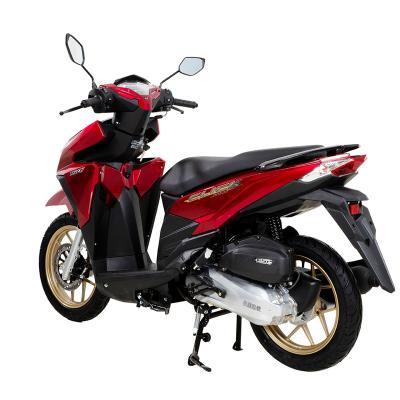 China Front: Disc brake; Rear: Wholesale adult cheap drum brake 150 cc gas scooter, fashionable and smooth comfort multi color gas scooter for sale