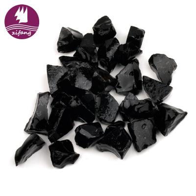 China Best Selling High Quality Fire Stocked Garden Decoration Pit Blazing Crystal Glass for sale