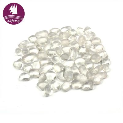 China 2022 Eco-friendly High Quality Fire Pit Decoration Brazier Glass Beads Cashew Stone for sale