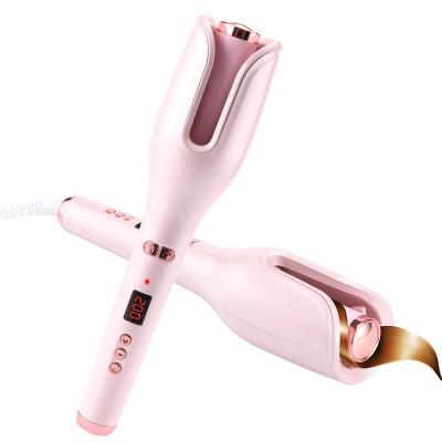 China Professional Automatic Hair Curler Ceramic Rotating Automatic Hair Roller Roller Styler Curl Magic Wand Curling Iron for sale