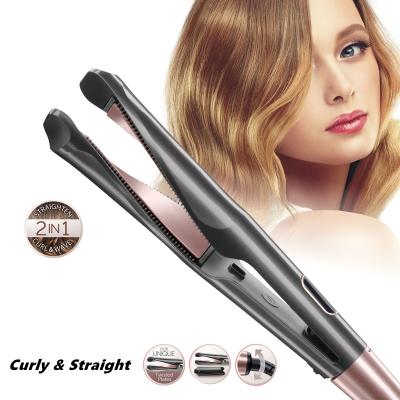 China High Quality Hotel PRITECH Mini Travel Electric Digital Flat Iron Hair Straightener for sale