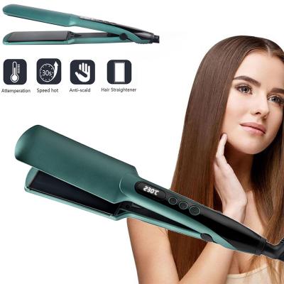 China PRITECH Hotel Private Label Professional Ceramic Hair Flat Iron Ionic Floating Flat Iron Hair Straightener for sale