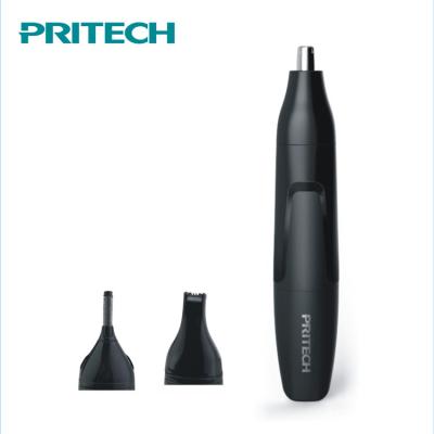 China PRITECH Hotel Multifunctional Stainless Steel Nose Ear Hair Trimmer with 3 in 1 Fashion Design for sale