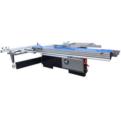 China Home Woodworking Automatic Sliding Mitre Saw with 3200mm Sliding Table and Wood Lift for sale