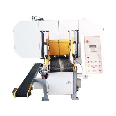 中国 11KW-22KW メインモーターパワー MJ400 木材切断 ホorizontal Band Saw Machine with Wheels 木材切断用横断帯のシール機 販売のため