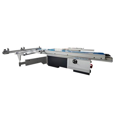 Chine 780 kg Poids MJ3200 45/90 degré 3200 mm Scie de table coulissante pour le travail du bois dans la scierie à vendre