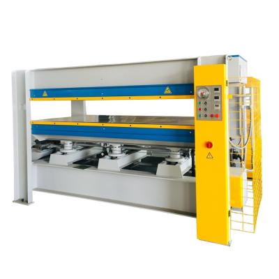 China Wooden Moulded Door Laminate Wood Hot Press Machine with High Productivity and Good for sale