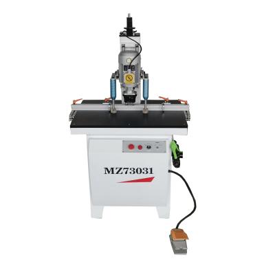 China Single Head Boring Machine 3 Spindle 150 KG Weight Vertical Cabinet Hinge Hole Drill for sale