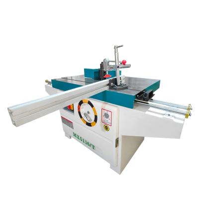 China 90 mm Spindeldiaameter MX5116T Schuiftafel Houtbewerking Single Spindle Shaper Machine Te koop