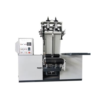 Chine 400 mm Max. largeur de travail haute précision presse de travail du bois à rouleaux tronçonneuse horizontale pour couper des troncs minces à vendre