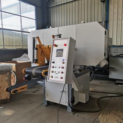 China Potência total de 17,22kw Máquina de serra de banda CNC de madeira MJ400 para corte de madeira de madeira à venda