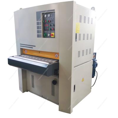 China Cnc Industrial Flat Board Vacuum Wide Belt Wood Floor Plywood Wooden Board Sanding Machine for sale