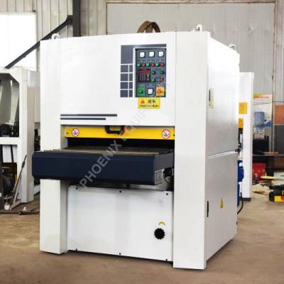 China 3000 KG Wood Sanding Machine R-R-R1000 Wide Belt Sander Machine for Plywood for sale