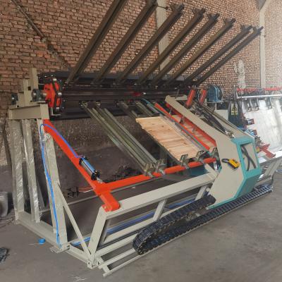 China Hoge productiviteit MY2600A-8 Rotary Wood Composer Pneumatische Clamp Carrier Hydraulische Hout Clamp Carrier Machine Te koop