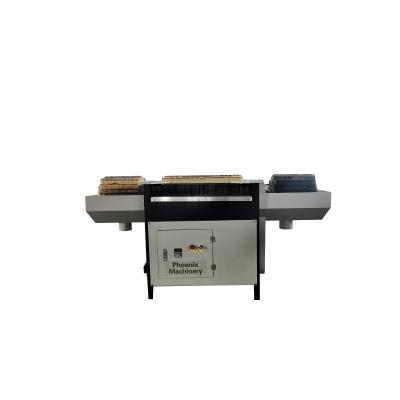 China 1.5kW Power Drum Brush Sander para lixação de placas de melamina na produção de móveis à venda