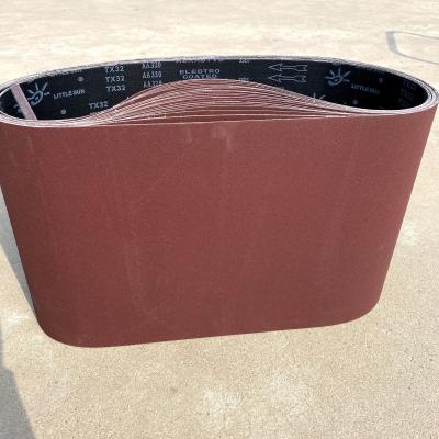 China Alumina Abrasives Sanding Belts for Metal / Wood Polishing Woodworking Essential Tool for sale