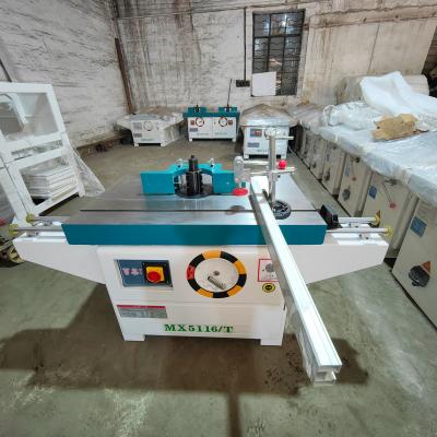 China 4kw Mesa deslizante de madera Eje de moldeador de moldes herramienta de máquina para la madera industrial en venta