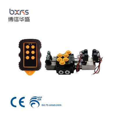 China CE Certificated DCV45 45lpm High Pressure Hydraulic Directional Selector Valve With Remote Control G1/2