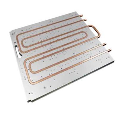 China Refrigeration Parts Custom High Precision Aluminum Fsw Liquid Cold Cooling Plate For Heat Exchanger for sale