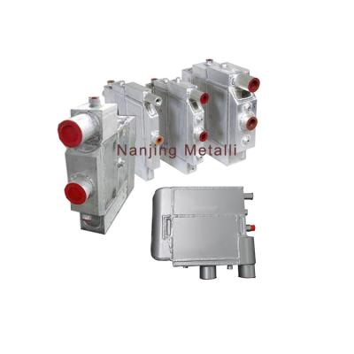 China Refrigerated Compressed Air Evaporator Precooled Evaporator Heat Exchanger Precooled Evaporator Precooled Evaporator Heat Exchanger For Refrigerated Air Dryer 185 Bar 1 PC Aluminum Customized Supplied for sale