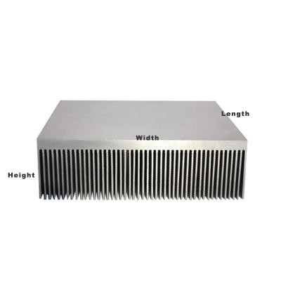 China Aluminum Extruded LED Radiator Big Heatsink Radiator for sale