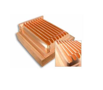 China LED Heatsink OEM Manufacturer Copper Skived Fin Radiator Heatsink for sale