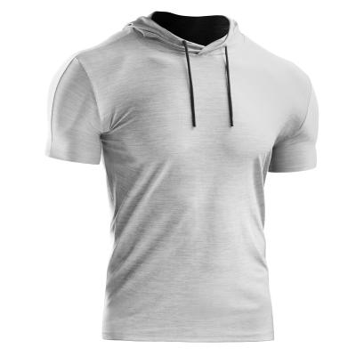 China High Quality QUICK DRY Fitness Men's Gym Workout Sweatshirt Quick-Dry Hoodie Basketball Uniform T-Shirt for sale