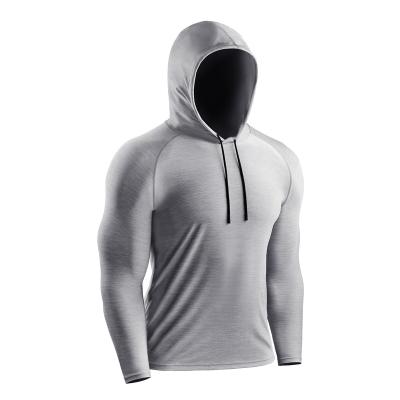 China Autumn and winter gym elastic fitness breathable long-sleeved quick-drying clothes men's sports for sale