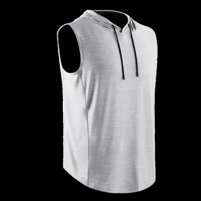 China Hooded Men's Basketball Running Suit Sports Elastic Vest Fitness Loose Vest QUICK DRY Vest Elastic Training for sale